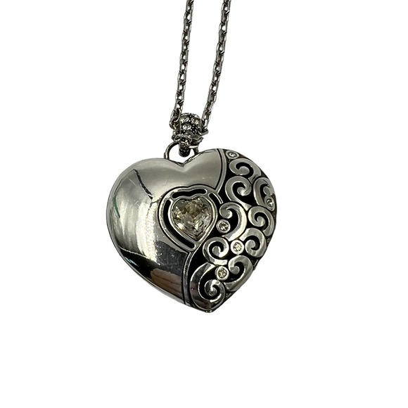 Brighton Ecstatic Heart Long Necklace long convertible reversible necklace - Picture 1 of 4